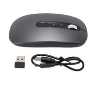 OPPWONG AI Voice Mouse 120 Languages Translation Voice Input Screen OCR Translation Wired Bluetooth 2.4G Wireless Mouse for PC Laptop (Black)