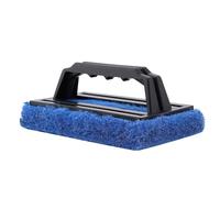 OPPWONG Aquarium Scraper Cleaner Brush for Fish Tank Cleaning Tool Black Plastic Lightweight 5.7x3.5x2.7inch for a Nice Living Environment