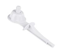 OPPWONG Baby Crib Mobile Bed Bell Holder, Arm Bracket for Nursery Decor, White ABS Holder with Hanging Holes for Easy Installation