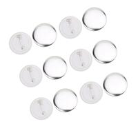 OPPWONG Badge Making Supplies 100 Set 37mm Badge Parts for DIY Crafts Materials