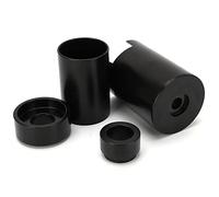 OPPWONG Ball Joint Press Kit, Ball Joint Tool Removal Tool Heavy Duty Carbon Steel Adapter 4pcs Press Service Adapter for 1993-newer