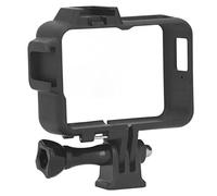 OPPWONG Black Camera Protective Frame, Plastic Shockproof Housing, Action Cam Case with Cold Shoe Interface, Ideal for One RS Action, 1/4inch