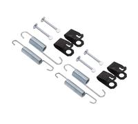 OPPWONG Cart Brake Shoes Spring Kit, High Strength Steel Replacement for DS 1981 UP Precedent 2004 UP, with 4 Retaining Springs 4 Pins 2 Lower 2 Upper Springs
