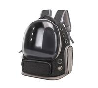 OPPWONG Cat Backpack Carrier with Bubble Window and Side Openings for Pet Travel Up to 15lbs