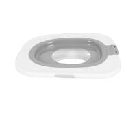 OPPWONG Cat Toilet Training Kit Reusable Smart Cat Trainer for Home Pet Shop, ABS Material (Grey)