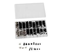 OPPWONG Computer Screws, 360Pcs M2 M2.5 M3 Alloy Steel Micro Cross Screw Assortment Set Pc Screws Mounting Screws Computer Screws Kit for Power Supplies, Motherboards, Hard Drives