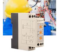 OPPWONG DC Overvoltage Undervoltage Protector, 12V 24V 36V 48V Voltage Monitoring Relay, Adjustable Settings Protector for DC Motor, Battery, UPS Power Supply & Industrial Control System (DC12V)