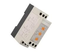 OPPWONG DC Overvoltage Undervoltage Protector, 12V 24V 36V 48V Voltage Monitoring Relay, Adjustable Settings Protector for DC Motor, Battery, UPS Power Supply & Industrial Control System (DC48V)