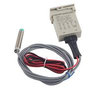 OPPWONG Digital Electronic Counter, Metal Objects Induction Panel Reset JDM11 6H High Sensor Counting Meter, Industrial Automation Control System Counter with Textile Machinery (AC220V)