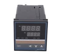 OPPWONG Digital Temperature Controller, Temperature Controllers Pid with 2 Retaining Clamp/Holder Digital Tat High Accuracy Intelligent for Home Industry Buildings