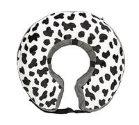 OPPWONG Dog Cone, Adjustable Soft Protective Inflatable Collar Cat Recovery Collar Dog Cone Collar Blow Up Dog Collar Pet Neck Cone for Small, Medium, Large Dogs Cats (Cows Point Hook