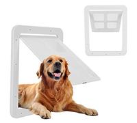 OPPWONG Dog Door For Sliding Glass Door, Screen Porch Doggy Door Adult Cat Door Cat Door Cat Door For Window Automatic Close Pet Screen Door Flap Lockable Door Insert For Sliding Door