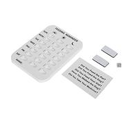 OPPWONG Dog Feeding Chart, Daily Indication Chart Feed Your Pets Cat Feeding Reminder Dog Planner Dog Feeding Reminder Sticker Accessories Easy to Use on Fridge, Wall, Food Storage Bin