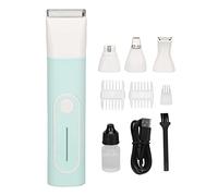 OPPWONG Dog Grooming Kit, Cordless Small Pet Hair Grooming Trimmer Dog Nail Trimmers Dog Clippers For Grooming Long Hair Shaver Set For Trimming Dog Hair Around Paws, Eyes, Ears, Face