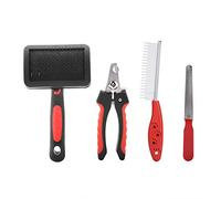 OPPWONG Dog Nail Trimmers, Nail File Comb Pet Beauty Set Puppy Nail Clippers Cat Nail Clipper Professional Grooming Tool Dog Nail Trimmers for Large to Medium Dogs, Cats