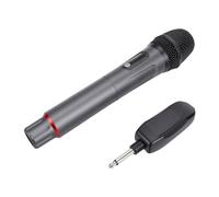 OPPWONG Dynamic Wireless Microphone, 30m Range | Long battery life, Auto pairing, Ergonomic grip, Ideal for karaoke, Live streaming