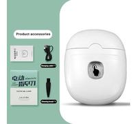 OPPWONG Electric Nail Clipper, Baby Nail Clippers Nail Trimmer with Automatic Electric Nail Trimmer Electric Nail Clipper, Battery Capacity 3.7V 300mAh, Working Time About 8 Hours, (White)