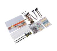 OPPWONG Electronics Component Kit, Fun Assortment Starter Pack with Capacitors, Resistors, Transistors & Diodes, Ideal for R3 Development & Projects, 18x9x5cm