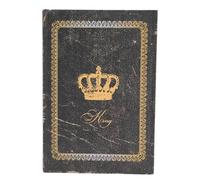 OPPWONG Fake Book Box, European Detailing Trinket Keepsake Storage Boxes Book Storage Box Hollow Book Vintage Wooden Storage Book Box Memory Book Box for Book Shelf Decoration