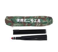 OPPWONG Fire Extinguishing Mop 1.6m Rubber Head Forest Use | Aluminum Alloy Handle, Rubber Strip Head, Canvas Storage Bag, Grassland Use, Vegetation Safe, Firefighting Tool