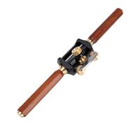 OPPWONG Flat Bottom Hand Spokeshave, 42mm 440C Steel Cutter with Micro Adjustment System for Woodworking Planing