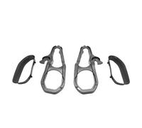 OPPWONG Front Car Tow Hooks, Heavy Duty Front Tow Hooks Left Right Black with Hardware 82215268AB Replacement for 1500 DT 3.6L 5.7L Engine 2019-2022