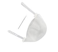 OPPWONG Hair Coloring Highlighting Hat Silicone Durable Reusable Tool for Home Use 7.5 X 5.9in (White)