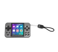 OPPWONG Handheld Game Console, 3 Inch Display Retro Portable Gaming Player, Wired Wireless Charging Gaming Device with Preloaded Classic Games, Ideal for Photo & Movies