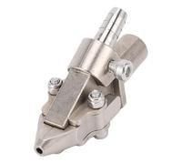 OPPWONG Handheld Screw Machine Clamping Nozzle, 6.0mm Automatic Locking Chuck, 304 Stainless Steel Quick Change Modular Nozzle for 5.2-5.6mm M3.0 Screws