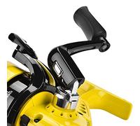 OPPWONG Heavy Duty 12BB Casting Fishing Reel Wheel for Smooth Spinning and Dragging, Foldable Handle for Left/Right-Handed People, Sturdy Plastic Material for Saltwater Fishing (5000)