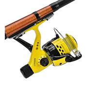 OPPWONG Heavy Duty 12BB Casting Fishing Reel Wheel for Smooth Spinning and Dragging, Foldable Handle for Left/Right-Handed People, Sturdy Plastic Material for Saltwater Fishing (2000)
