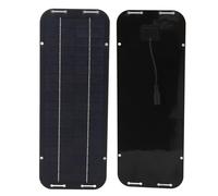 OPPWONG High Efficiency 6W Polycrystalline Solar Panel Charger, Portable Kit with DC Output, Solar Panel Charger for Outdoor Camping Travel
