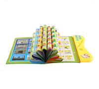 OPPWONG Kids Educational Learning Book Multi Functional Interactive Toy for 3 Years and Up Colorful Cognitive Development
