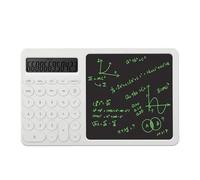 OPPWONG LCD Writing Tablet Calculator with Retractable Pen and Lock Function, 10.55 Inch Smart LCD Handwriting Board for School Office Home