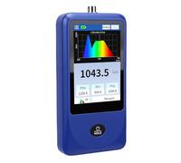 OPPWONG Light Spectrum Meter, 400-700 Nm Wavelength Multi Parameter PPFD Color Temperature CRI 0-1000000 Lx PPFD Meters with Data Statistics Light Meter for Plants Photography