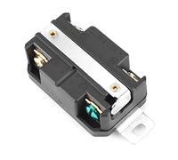 OPPWONG Locking Electrical Plug, Power Generator Receptacle Female Wall Receptacle Generator Cord Assembly NEMA L14-20R 20A 125V- for Electrical Industry