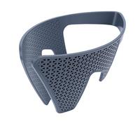 OPPWONG Men Side Hair Press Tool, 3D Anti Frizz Flattening Iron, Sideburn Tamer with Micro Vented Holes, Ideal for Men Grooming & Korean Style