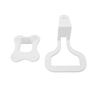 OPPWONG Metal Wall Shelf for WiiM Sound Smart Speaker (White)