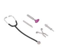 OPPWONG Mini Appliance Model Exquisite Dollhouse Stethoscope Set Realistic Miniature Doctor Tools for 1:12 Doll House