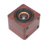 OPPWONG Mini Retro Wireless Bluetooth Speaker with Long Battery Life, Stable Performance, Vintage Portable Speaker for Home Travel Outdoor, 1200mAh Built-in Battery (Mahogany grain (export version))