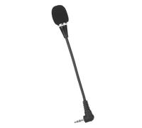 OPPWONG Mini Sweatproof Omnidirectional Condenser Microphone for Professional Vocal Pickup for Stage and Chapel, Metal Black