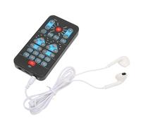 OPPWONG Mini Voice Changer Sound Card, Portable Voice Changer with 8 Sound Effects Fine Tuning Function, Live Streaming Gaming Recording Card, Ideal for Changing, Black
