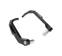OPPWONG Motorcycle Brake Clutch Lever Hand Guards 22mm Open Design | Fall Impact Shield, Flying Debris Shielding, 7/8 Inch Bar Fitment, Handlebar Protector, Pair with Install Kit