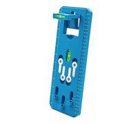 OPPWONG Picture Hanging Tool with Built in Level Non Slip Foam Pads and Folding Hooks for Wall Decor Frames and Wire Backed Art
