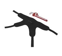 OPPWONG Pipe Wrench Pet Costume, Funny Felt Cloth Dog Cat Costume, Holiday Cosplay Dress with Hook & Loop Design, Ideal for Halloween Party (M)