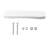 OPPWONG Pool Ladder, Pool Ladder Steps Replacement Pool Steps Universal Pool Step Weights Plastic Swimming Pool Ladder Rung Step for Inground and Ground Pools, White 19.3x3.9x1.8 in