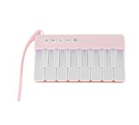 OPPWONG Portable Piano Keyboard with Colorful Lights 7 Demo Songs for Kids Toddlers Gift Mini Electronic Piano Musical Instrument Toy Pink