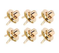 OPPWONG Purse Lock, Clasp Hardware Purse Closure Clasp 2.1x2.7cm / 0.8x1.1in Replaceable Alloy Bag Fastener 10 Set Pack Lock Classic Style for DIY
