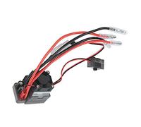 OPPWONG RC 360A Waterproof Brushed ESC with Efficient Heat Dissipation for 1/10 RC Crawler, Long Service Life for Cars/Off-Road Vehicles