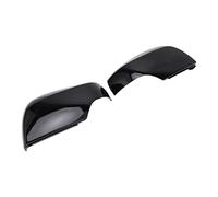 OPPWONG Side Mirror Covers, Rearview Mirror Cover Side 91059AJ200 91059AJ210 2pcs Glossy Black ABS for Outback
